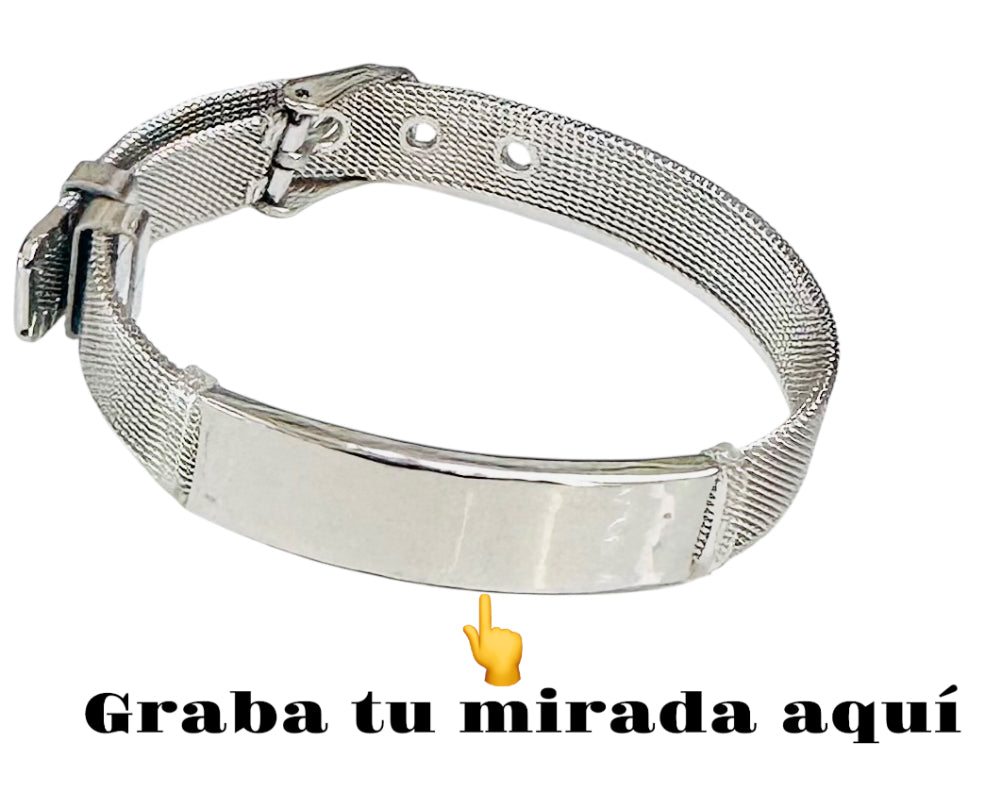 Pulsera todo de acero