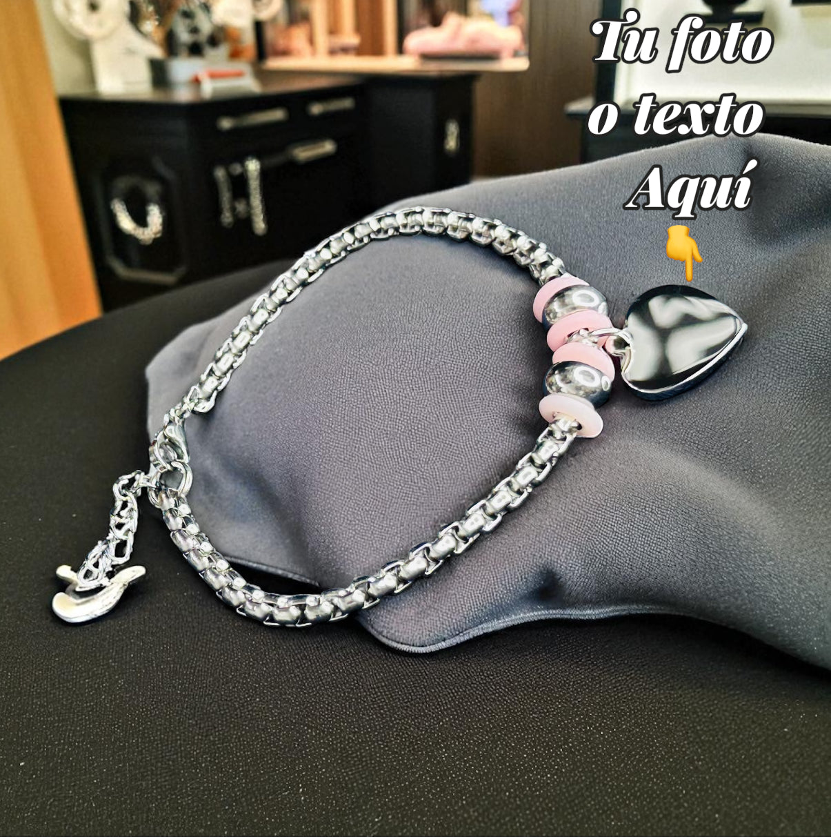 Pulsera corazón foto