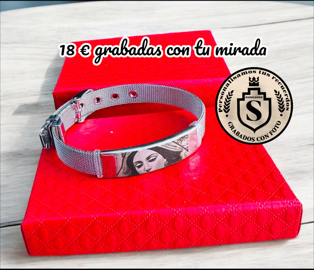 Pulsera todo de acero