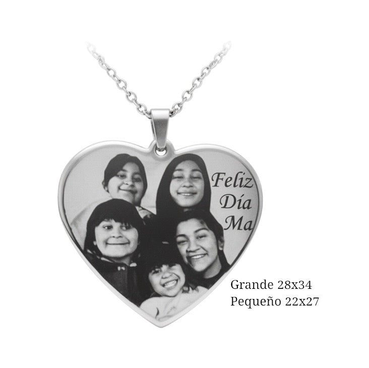 colgante de corazón