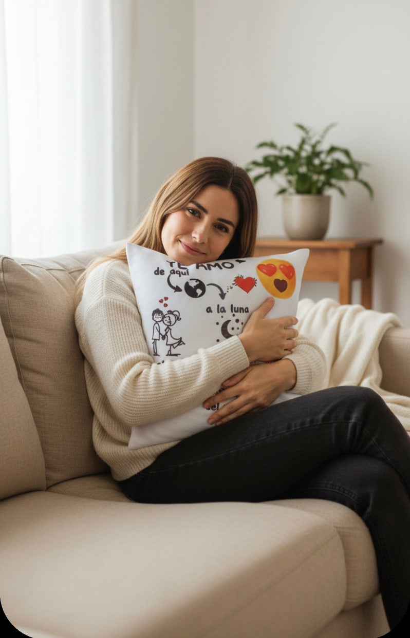 cojin con recuerdos