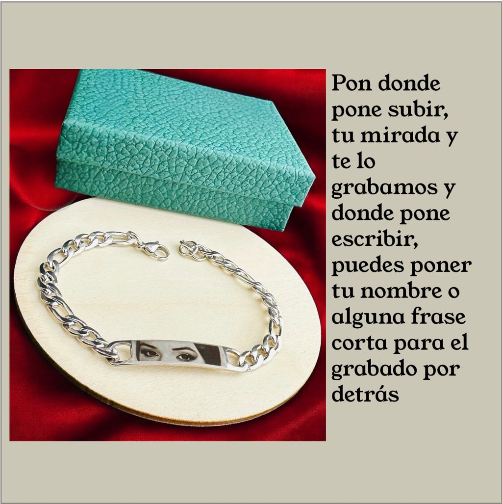 Pulseras con tu mirada grabada