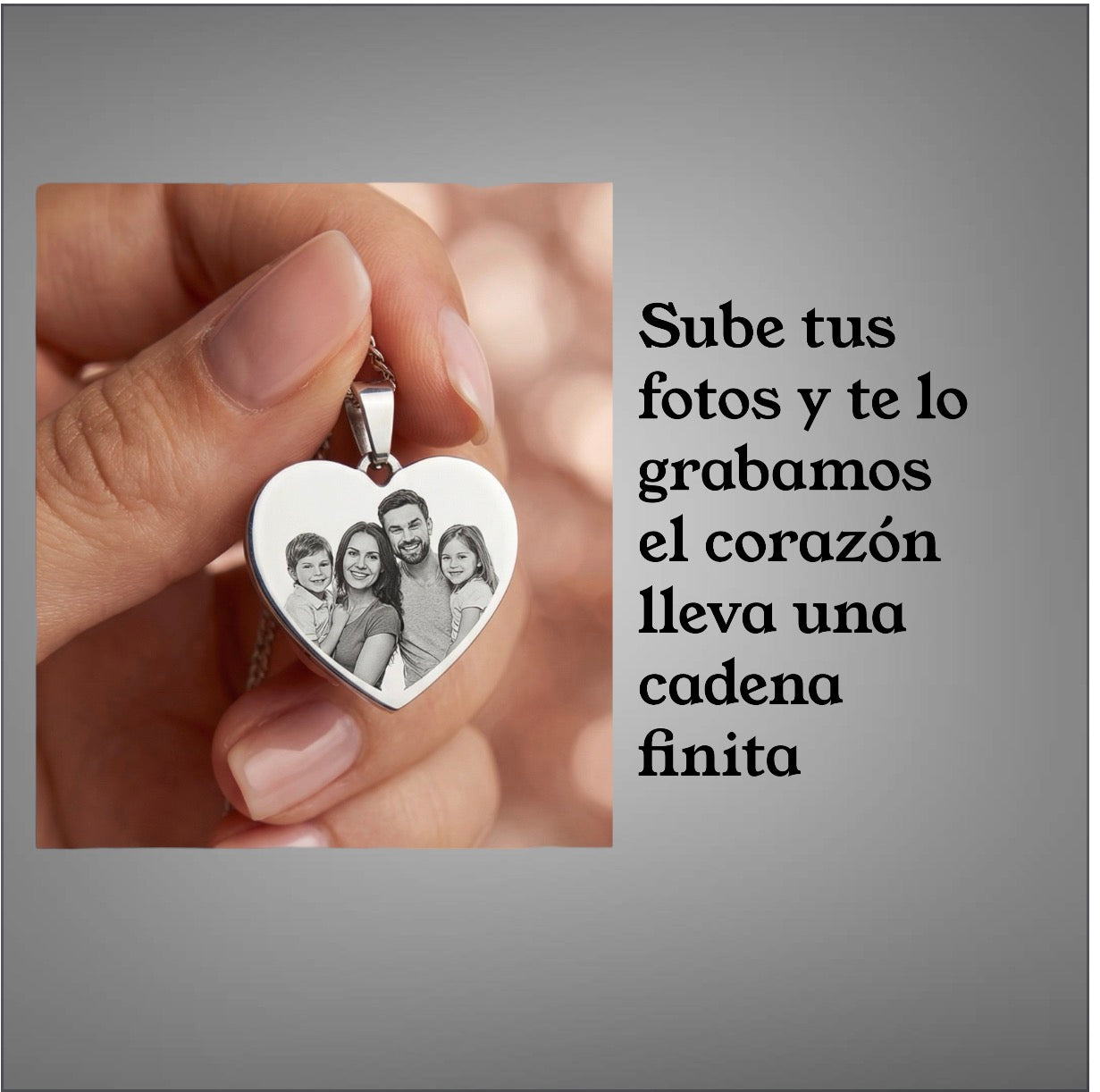 colgante de corazón