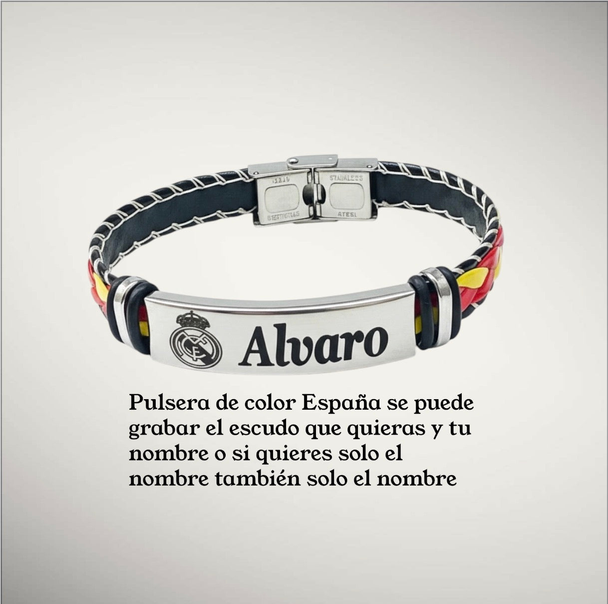 Pulsera de España personalizada a tu gusto