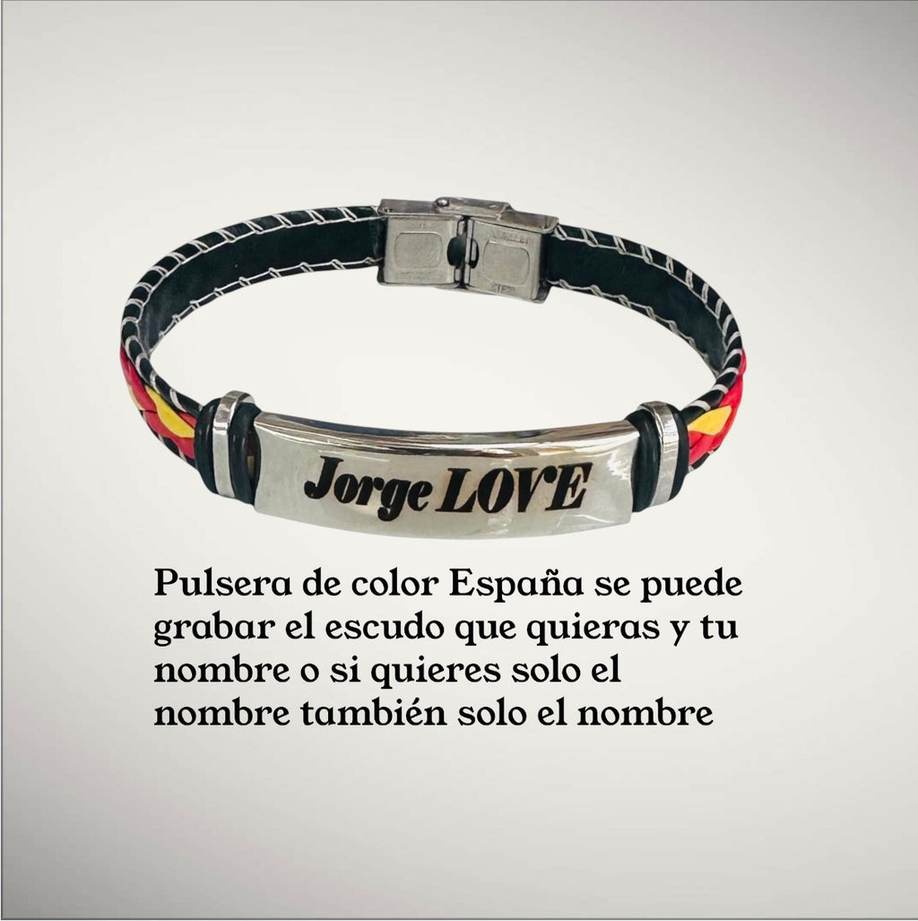 Pulsera de España personalizada a tu gusto