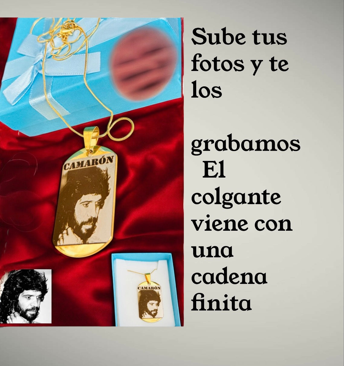 Colgante personalizado con tus fotos