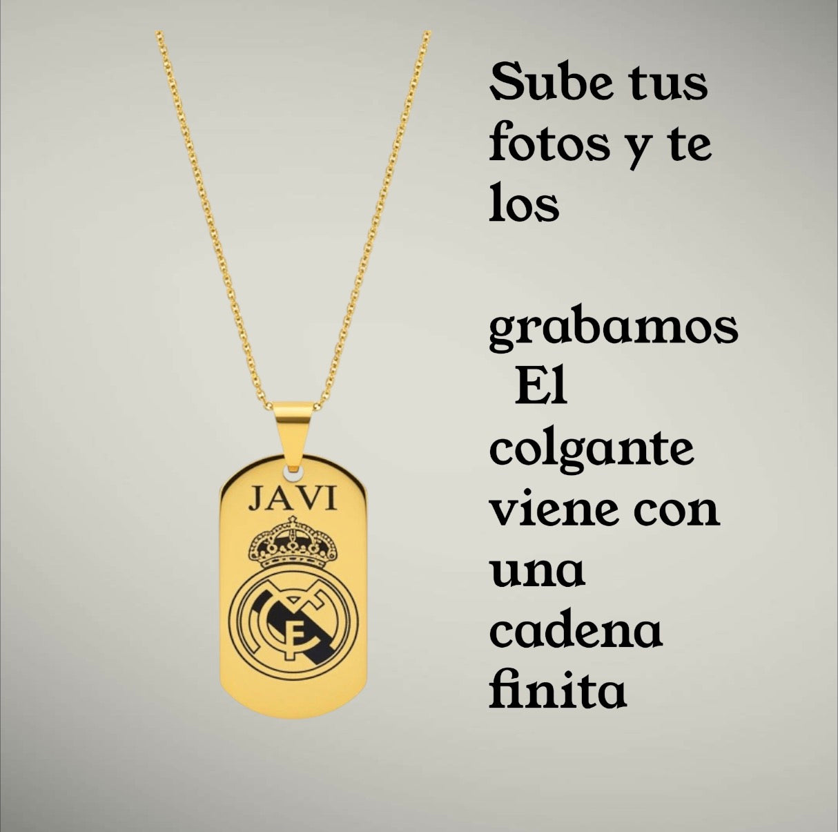 Colgante personalizado con tus fotos