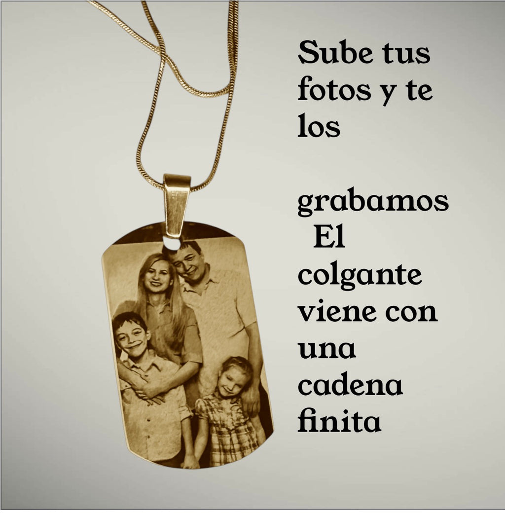Colgante personalizado con tus fotos