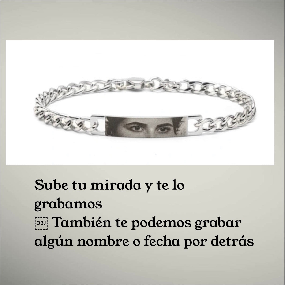 Pulseras personalizadas con mirada