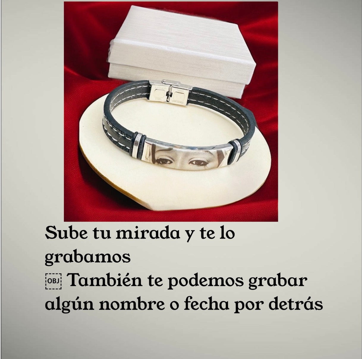 Pulsera personalizada con tu mirada