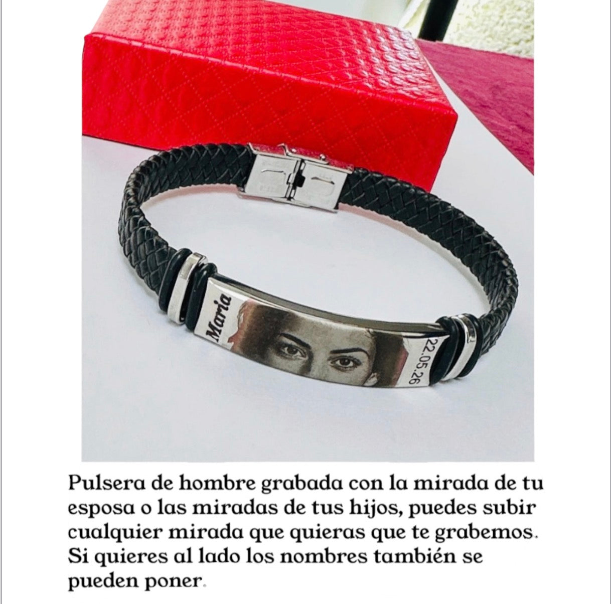 Pulsera personalizada con tu mirada