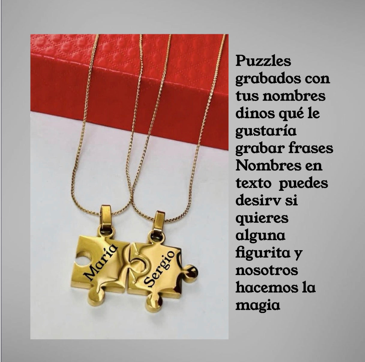 Collar personalizado con tu mirada