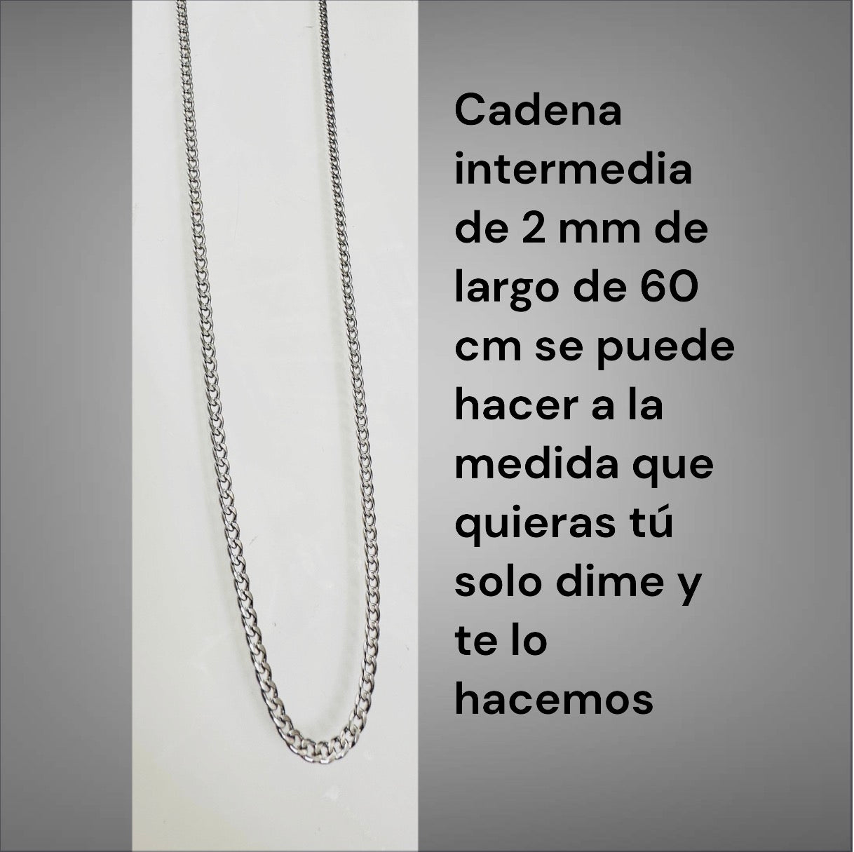 cadenas de acero