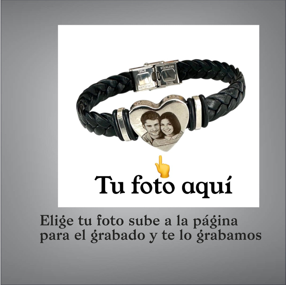 pulseras con foto