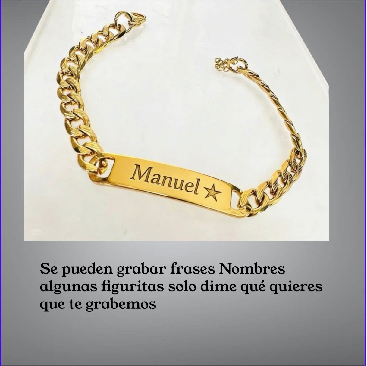 Pulseras personalizada