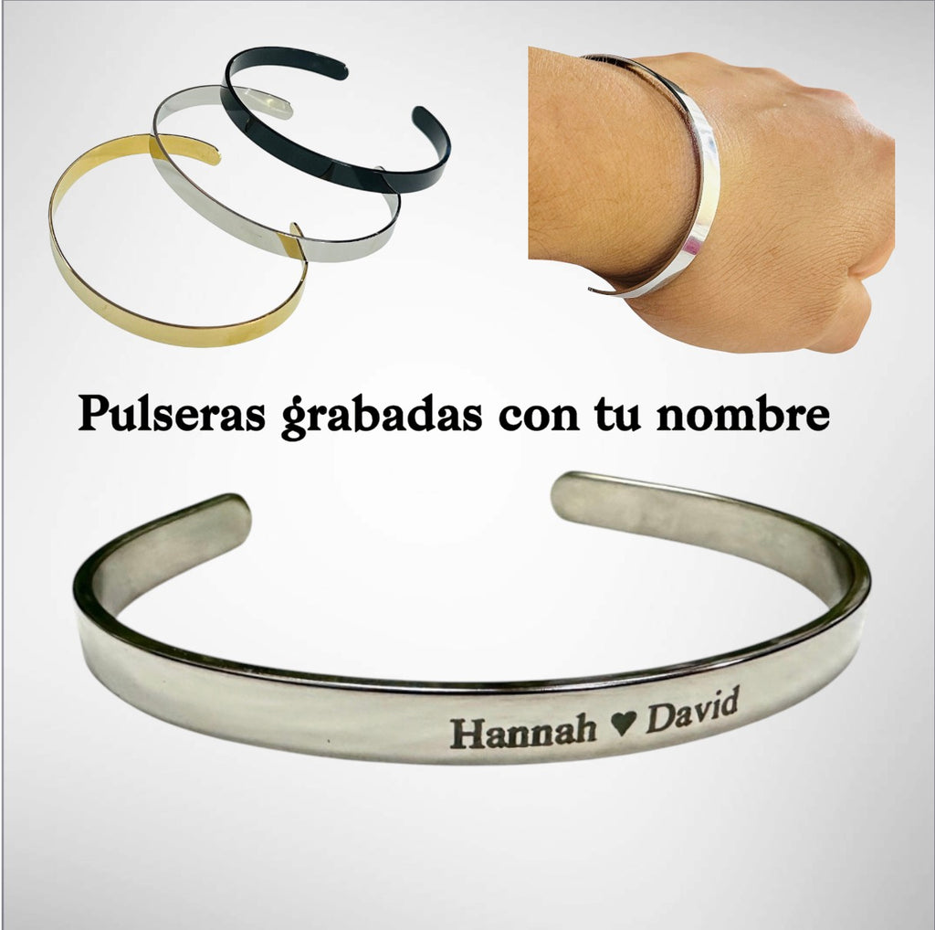 pulsera fina personalizados