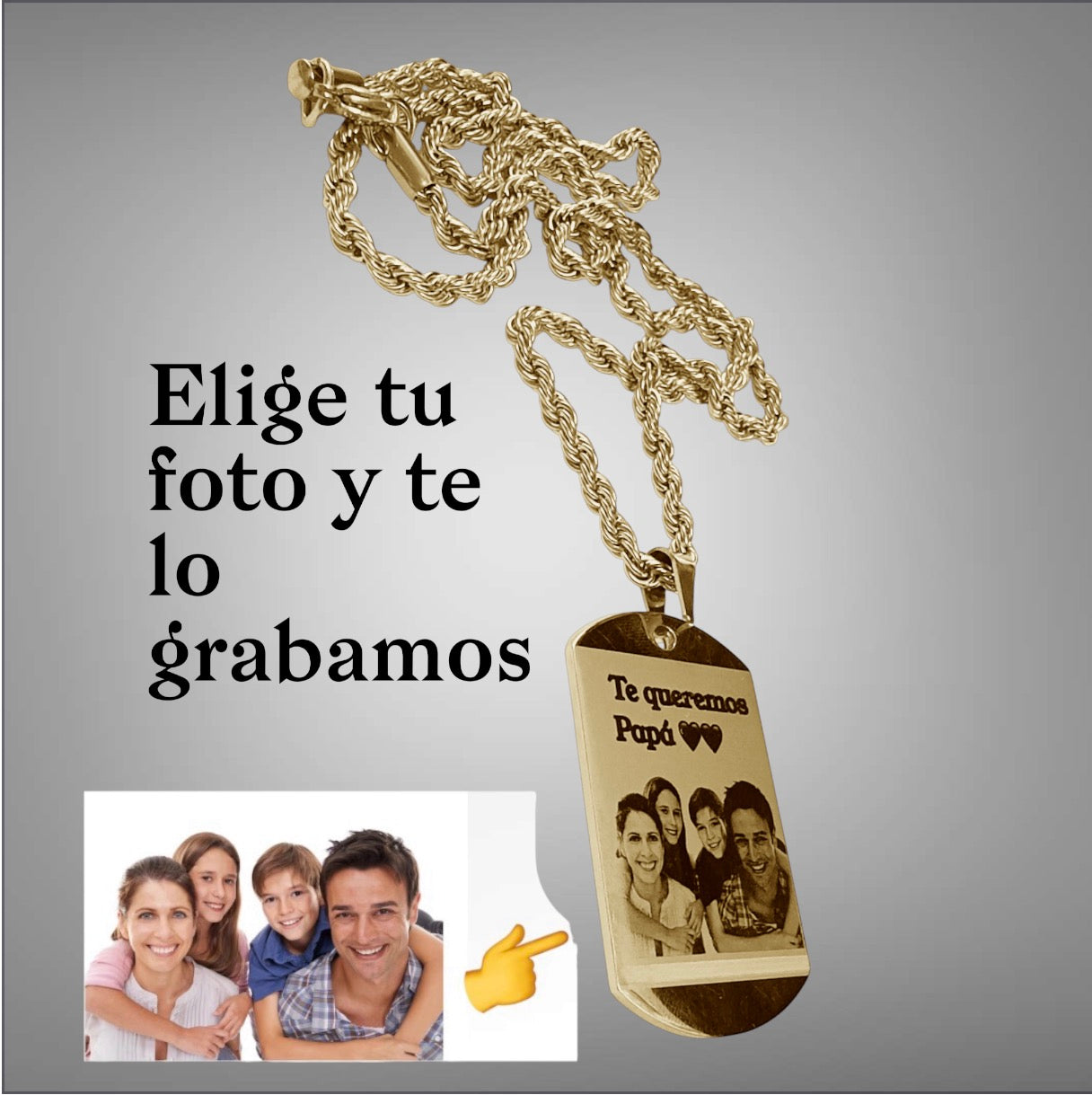 Colgantes de cordon personalizados