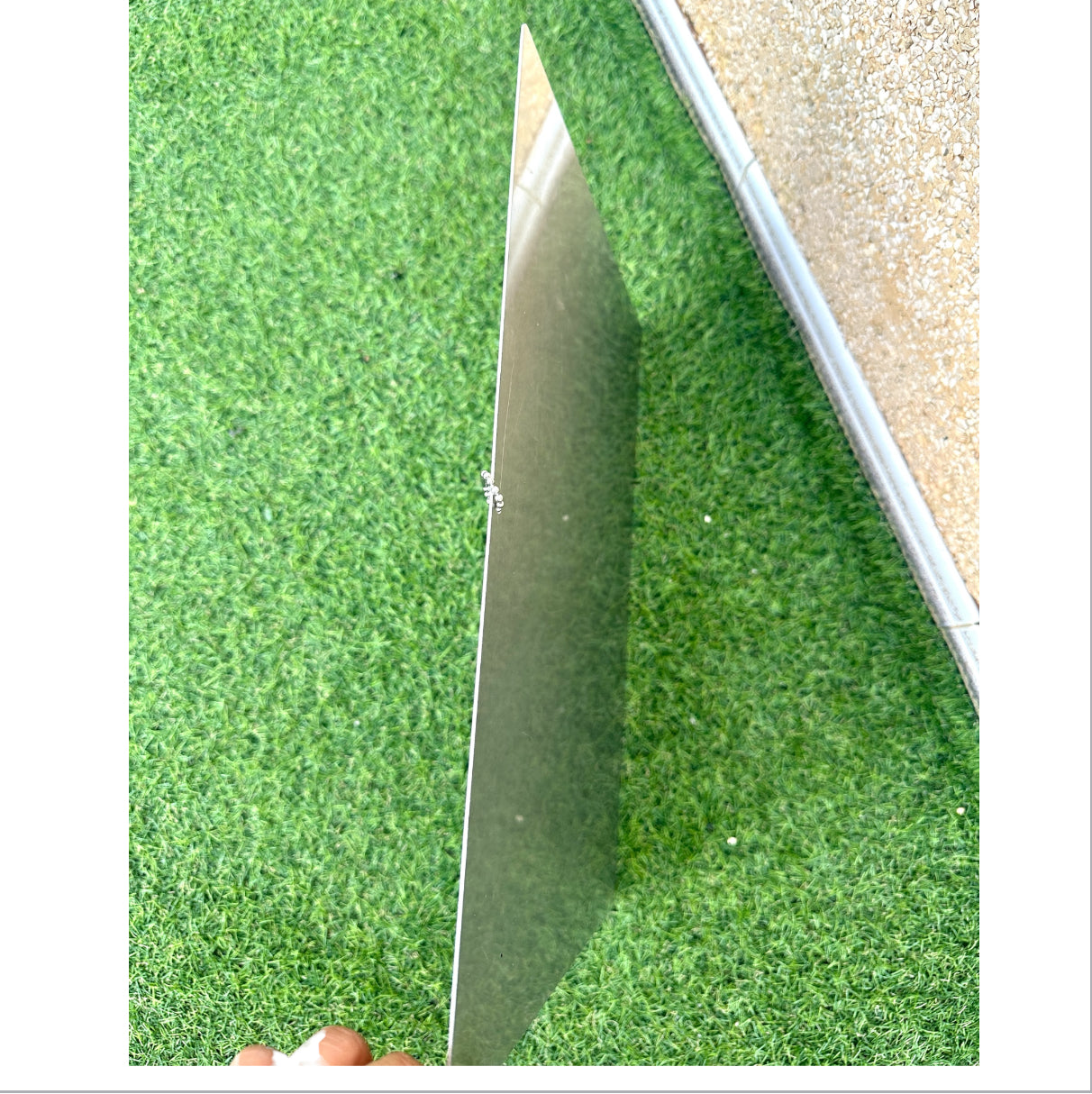 placas de aluminio personalizado 40x30 medida