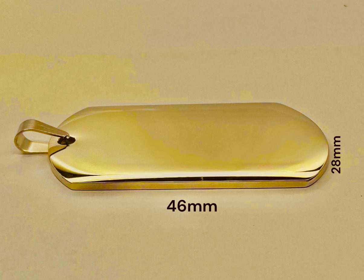 Colgante personalizado con tu foto o frase 1a