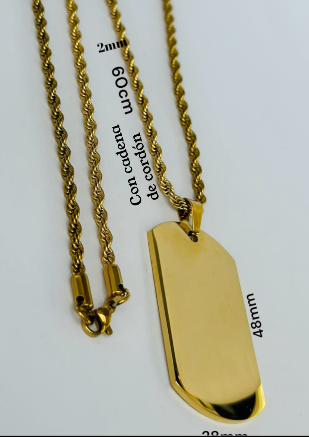 Colgante personalizado con tu foto o frase 1a