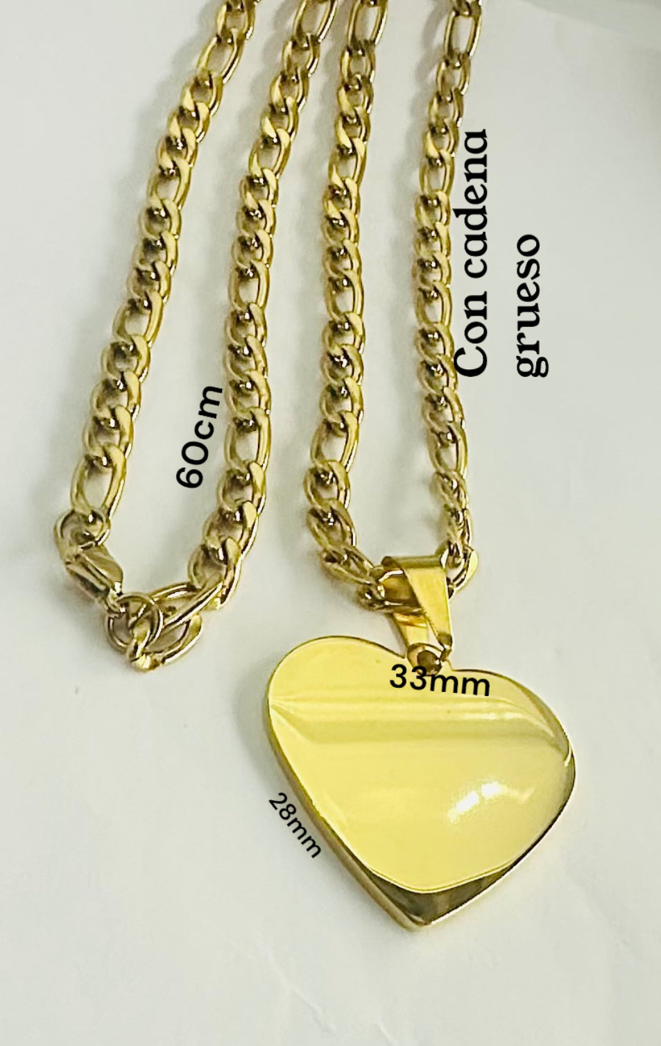 colgante de corazón personalizado con foto o frases