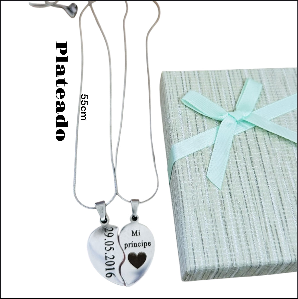 Corazón, doble personalizado atu gusto