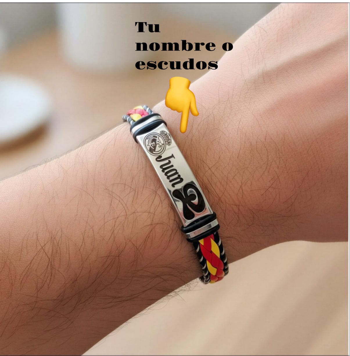 Pulsera de España personalizada a tu gusto